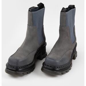 Dr. Martens Gray Ankle Boots